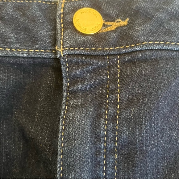 MICHAEL Michael Kors STELLAR WASH CROPPED JEANS Sz 12 - Picture 9 of 12